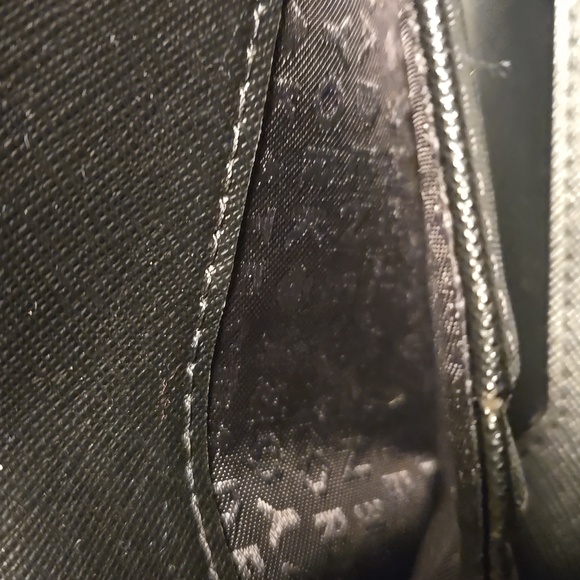 Kate Spade Black Saffiano Clutch with Gold Accent - Picture 5 of 8